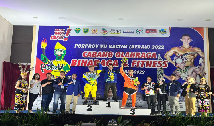 Sabet 6 Medali, PBFI Kutim Juara Umum Porprov VII Kaltim