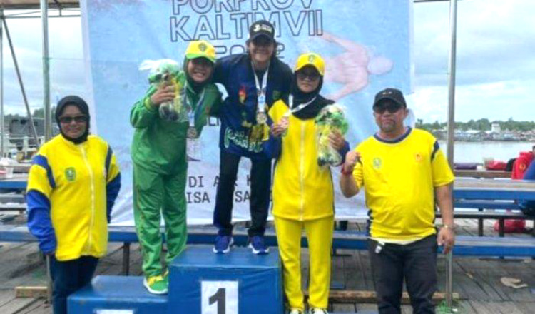 Atlet Kutim Sabet Tiga Medali dari Cabor Renang