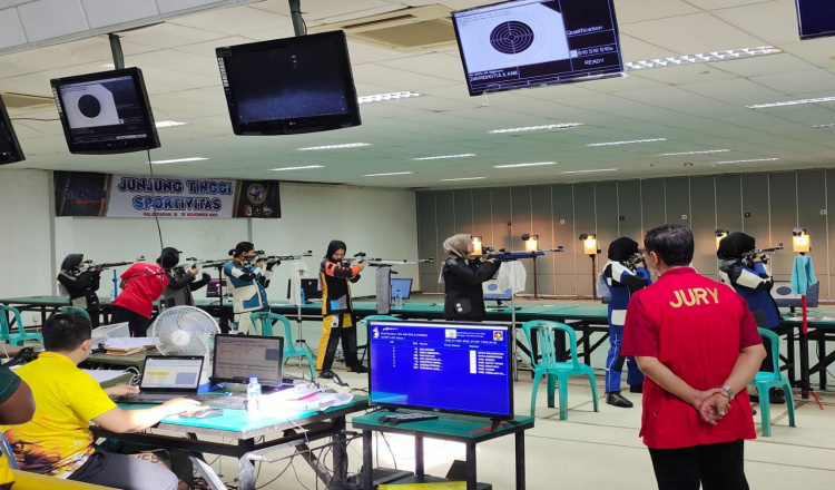 Sementara 3 Emas dari Cabor Menembak Kutim