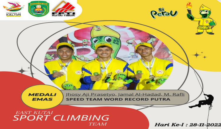 Hari Pertama, Atlet FPTI Kutim Amankan Tiga Medali