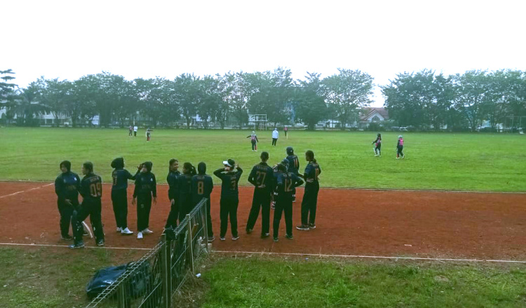 Tim Putra Cricket Kutim Lolos Semi Final Kategori 6’S Sixes