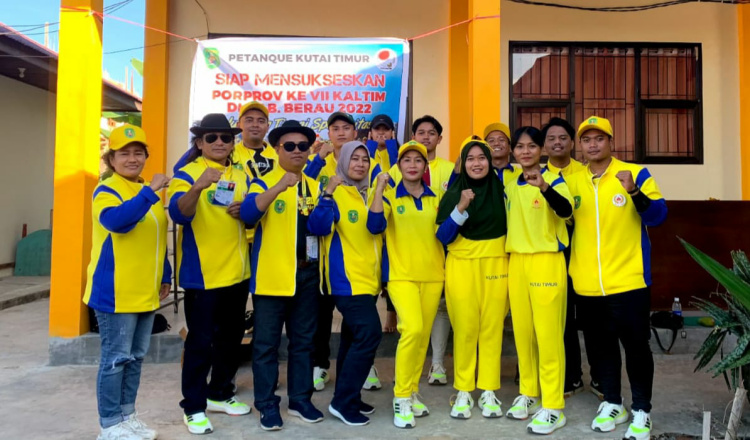 Petanque Kutim Sumbang 1 Emas 2 Perak Porprov Kaltim
