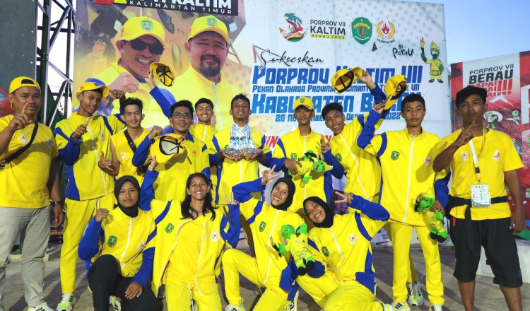 Kunci 8 Medali Emas, Panjat Tebing Kutim Juara Umum