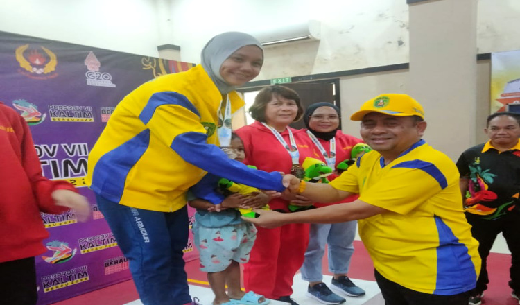 Atlet Tenis Meja Kutim Amankan 1 Emas