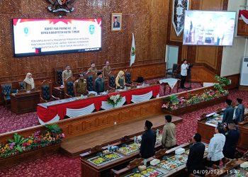 Evaluasi Penyerapan Anggaran APBD Kutim Tahun 2023 Triwulan II Baru 33,65%