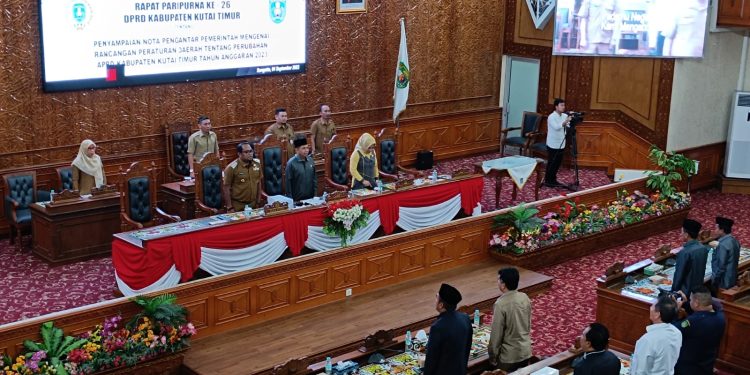 Evaluasi Penyerapan Anggaran APBD Kutim Tahun 2023 Triwulan II Baru 33,65%