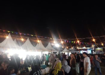 Ramiakan Festival Dangdut 2, UMKM Kutim Padati Kantor Bupati