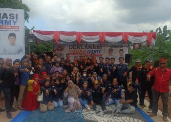 Deklarasi SQUAD ARMY untuk Pasangan Calon Ardiansyah-Mahyunadi